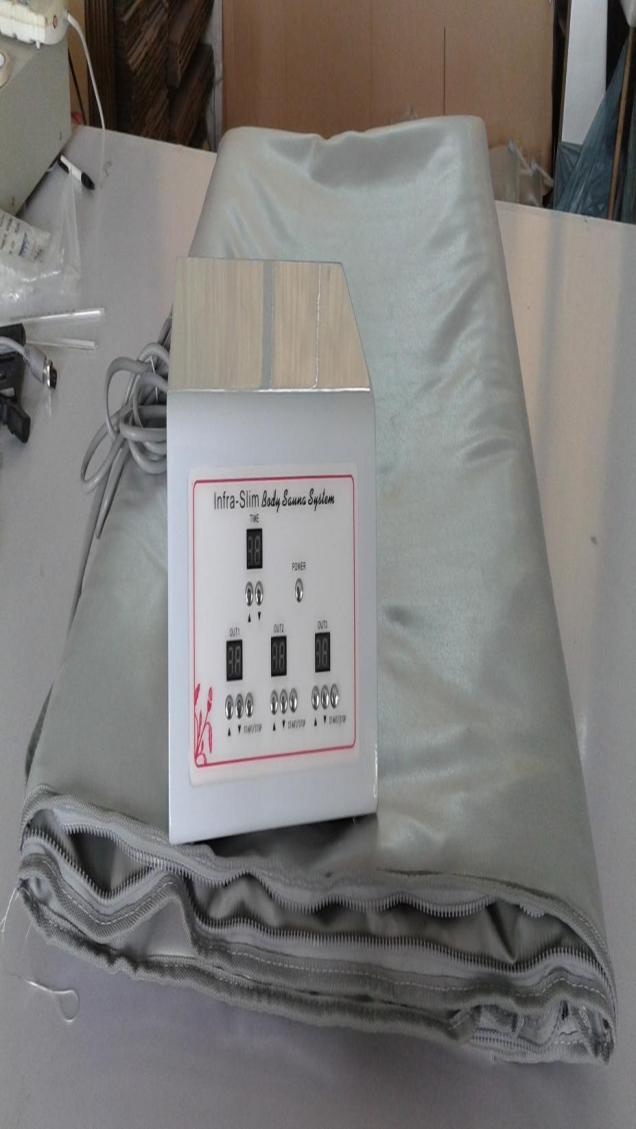 

NEW INFRARED SAUNA BLANKET 3 ZONE FIR FAR SLIMMING heating SPA Therapy DETOX body massager7029895