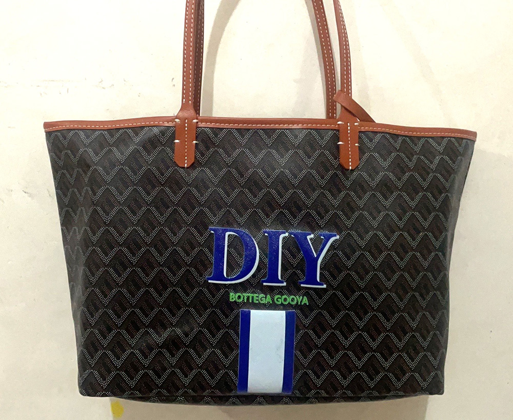 

Women's shopping Totes bags composite shoulder bag tote single-sided Real handbag DIY Do It Yourself handmade Customized personalized customizing A2