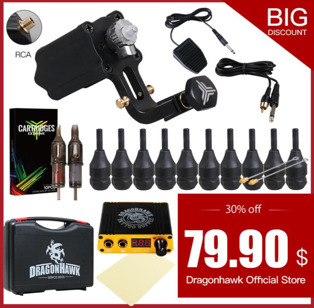 

Tattoo Machines Power Box Set Rotary Machine Supply Cartridge Needles Accessories Kits Professional Tattoo Permanent Makeup Kit8586640