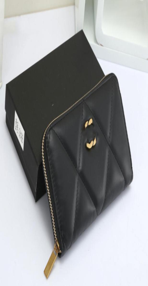 

Designer Fashion Exquisite Durable Big Brand Rhombus Coin Purse Long Zipper Card Holder3877270, Red