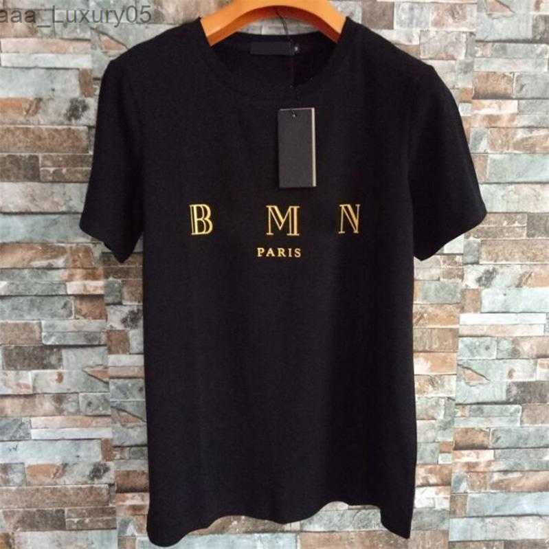 

2023 Summer Mens Designer T Shirt Casual Man Womens Tees With Letters Print¡bAlMaIn¡Short Sleeves Top Sell Luxury Men Hip Hop clothes, 2white