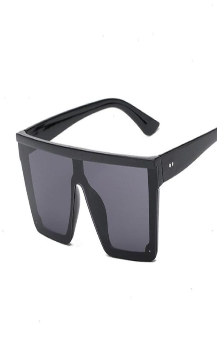 

Oversized Sunglasses Women Big Frame Square Flat Top Rivet Sun Glasses Female Men Vintage Mirror Shades Gradient Uv4006071329