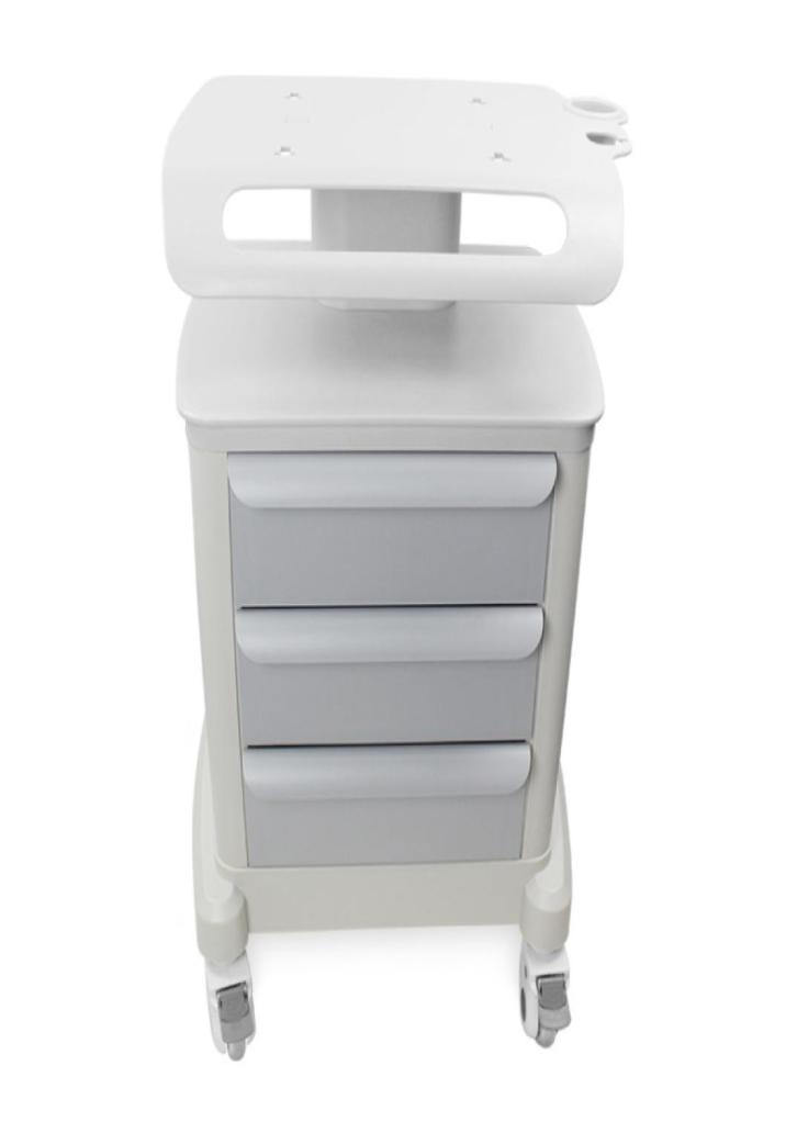 

Accessories Parts New Trolley Roller Mobile Medical Cart With Draws Assembled Stand Holder For Salon Spa HIFU Machine4547323