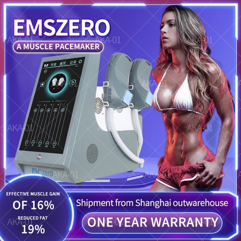 

2023 New 13 Tesla Ems Muscle Stimulation 4 Handles Slimming Body Sculpting Machine Portable Rf Machine