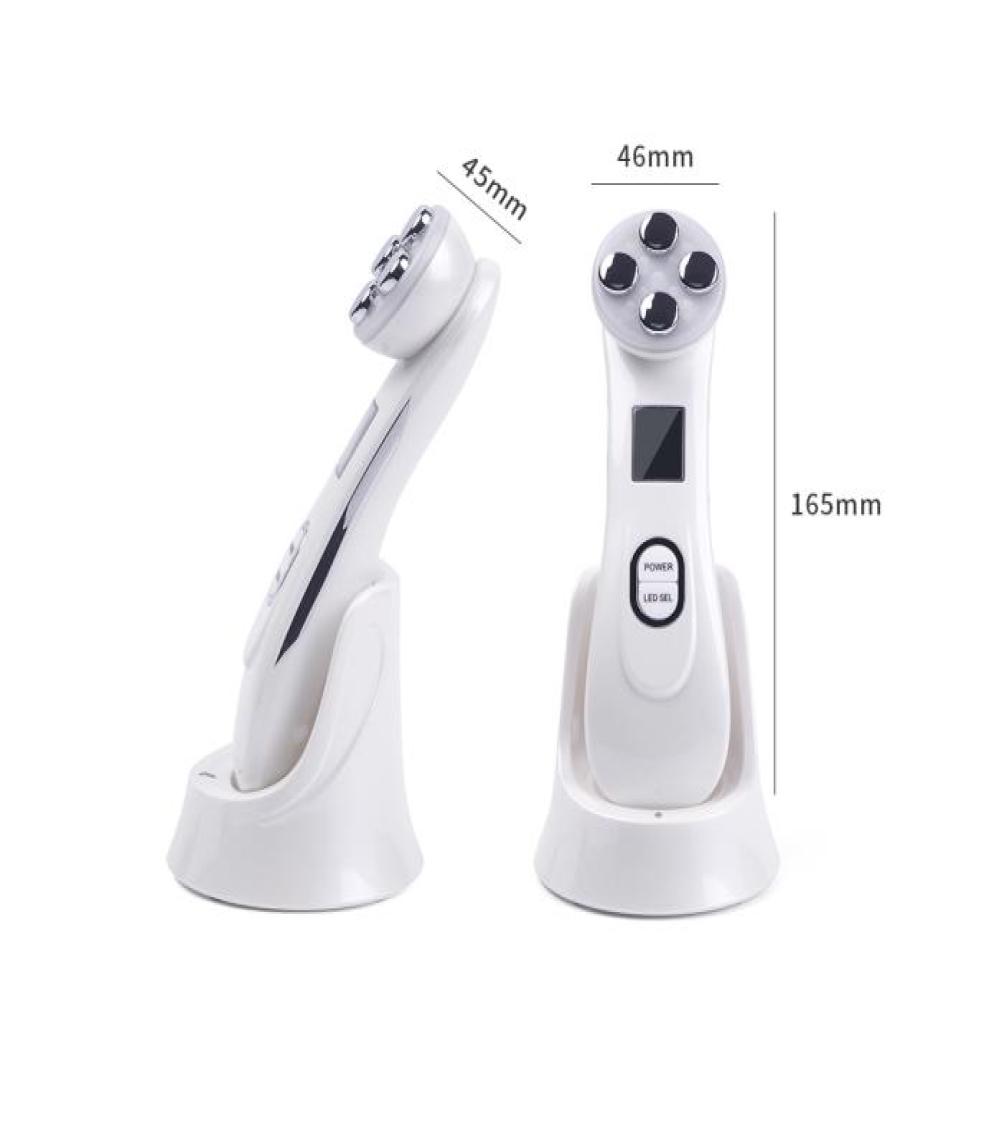 

RF 5in1 Radio Mesotherapy Electroporation RF Radio Frequency LED Pon Device Face Lifting Tighten Wrinkle Removal Skin Care Mass9216097