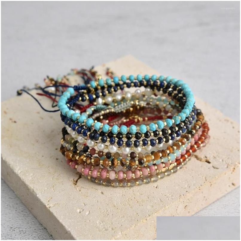 

Beaded Strand Kkbead Natural Stone Bracelet Men Women Jewelry Miyuki Dainty Bracelets In Hight Quality Pseras Femme 2023 Jewellery D Dhnxi
