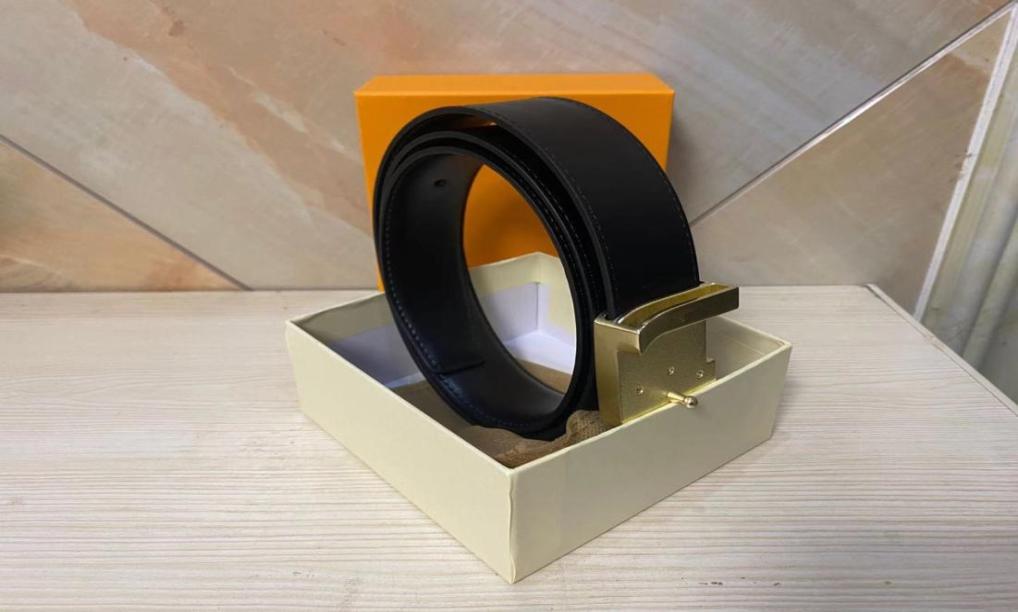 

designer Belts Mens Belt Fashion Men Leather Black Business Women Big Gold Buckle Womens Classic Casual Ceinture with the box1278186