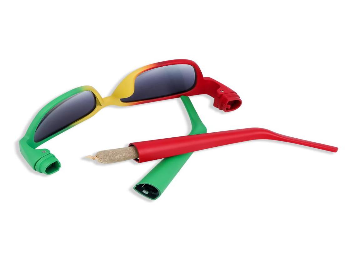 

Plastic Smoking Acrylic 87MM Vial Plastic Glasses Shape Hidden Stash Jar Waterproof Airtight Smell Proof Cigarette Solid Storage S6579694