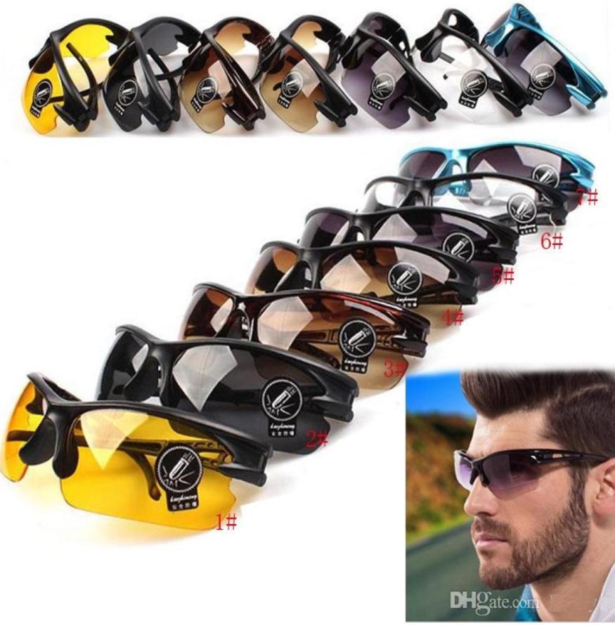 

New fashion cycling glasses goggles High Quality Mens cycling sport sunglasses whole 7 Colors D0107812081