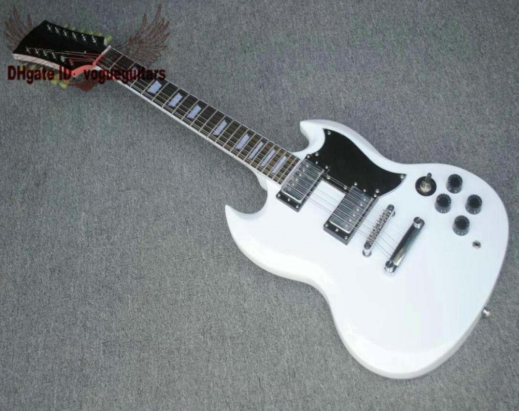 

New factory custom ization White Custom Shop 12 Strings Electric Guitar New Arrival OEM From China 1133855