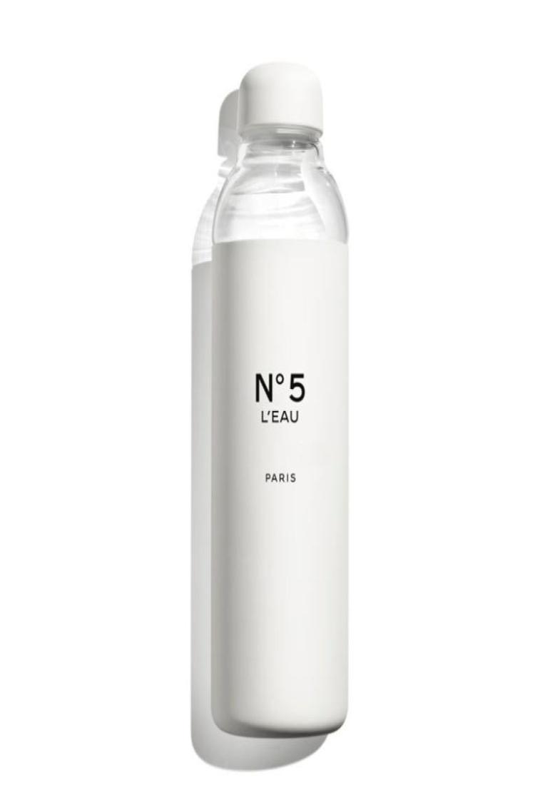 

No 5 LEAU Glass Water Bottles 590ml Fashion Brand Tumblers TUMBLERS9090108991056, White