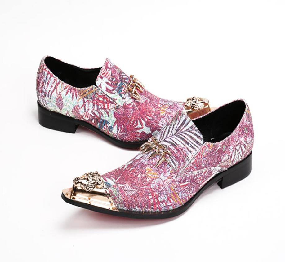 

Spring autumn mens real leather slip on fashion oxfords 2018 italian genuine formal dress oxfords suits oxfords shoes party sapato3726848, Blue