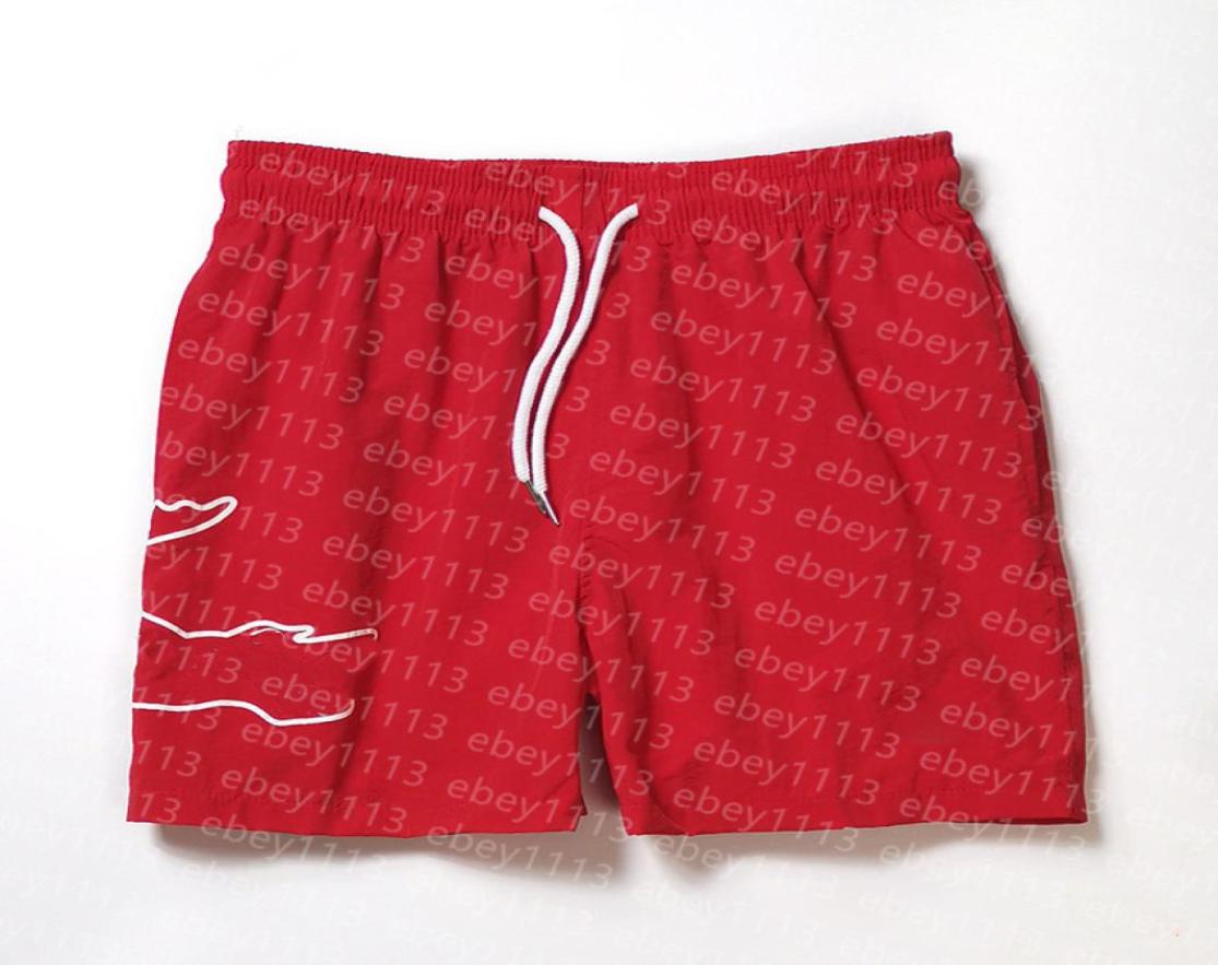 

mens shorts classic printed beach shorts sports surfing travel vacation loose breathable quick dry pants4245225, Red