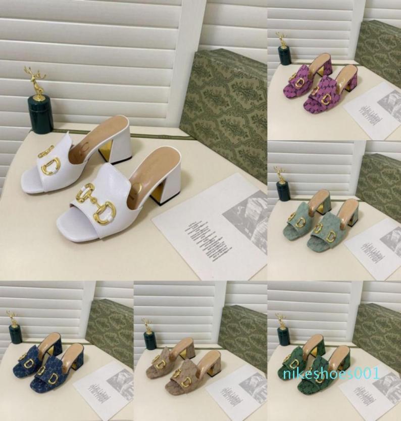 

Italy designer design fashion women039s sandals slippers leather Hight heeled shoes 3441 luxury atmosphere high quality you sx3606715, Multi