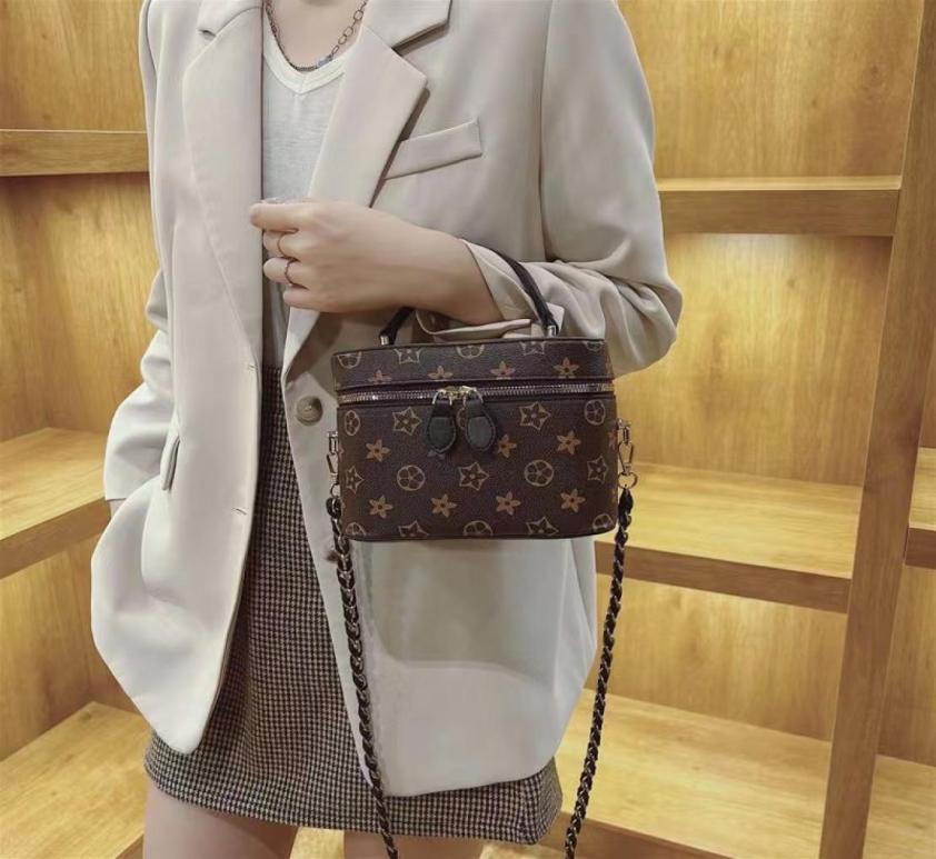 

designer makeup bag cosmetic bags on the go embossed purse women handbags luxury clutch tote crossbody vanity toiletry case should3073001, Blue