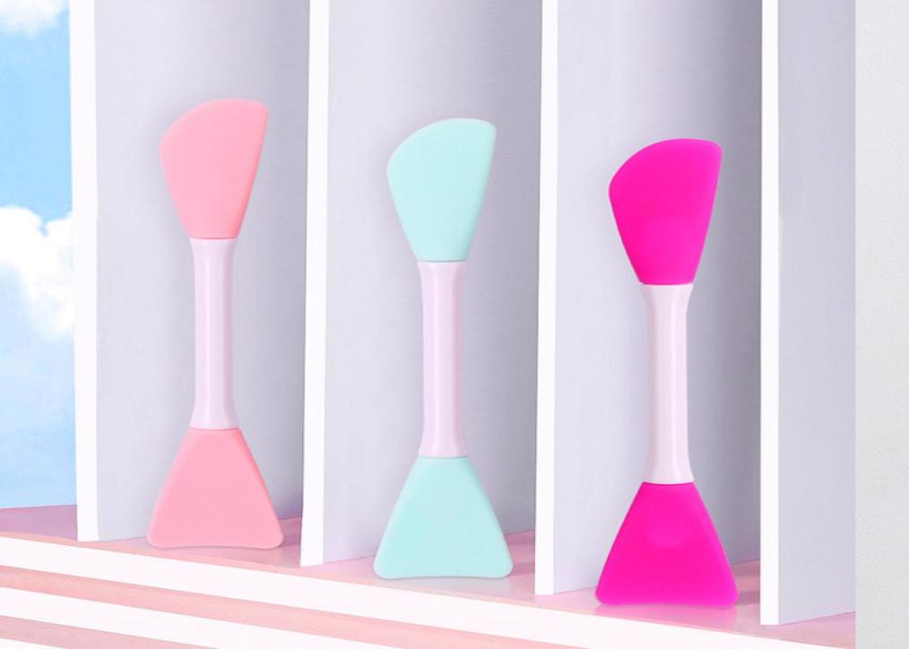 

High Quality facial mask applicator brush double side beauty tool personal skin face care private label1353057