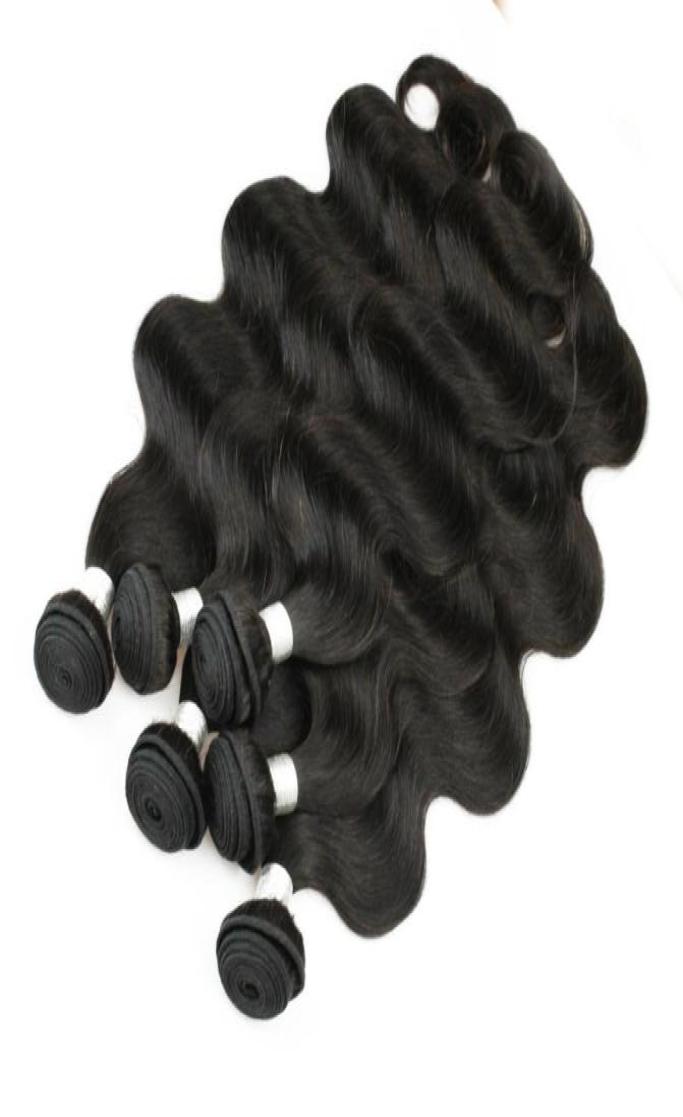 

6 Bundles Body Wave Hair Weave Whole Natural Brown Unprocessed Brazilian Peruvian Cambodian Malaysian Raw Virgin Indian Human 31018236357