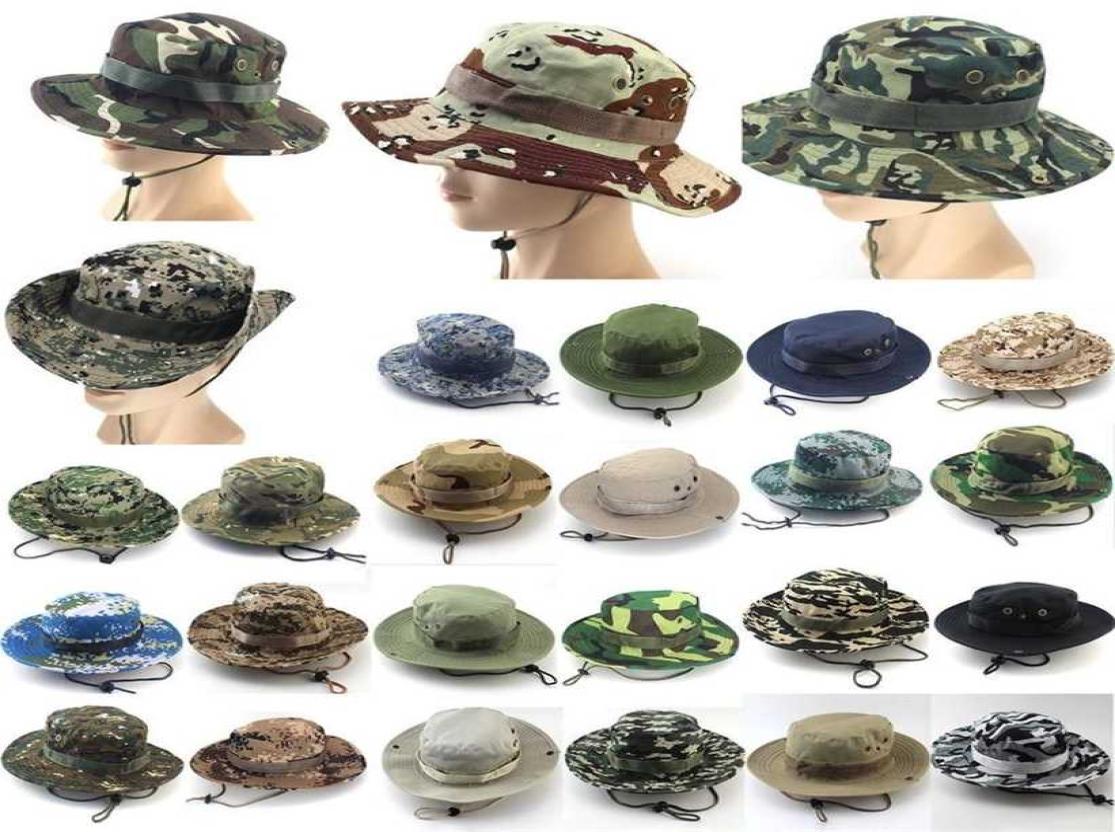 

Mens Summer Bucket Hats Wide Brim Sun Cap Military Camo Hunting Fishing Hiking Solid Camouflage Big Round Sunshade Hat 2201142612887, Army green