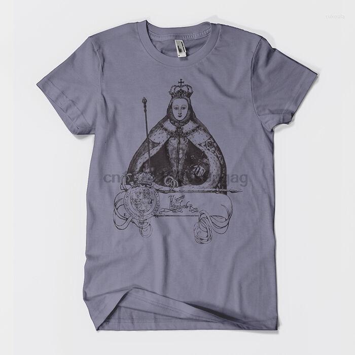 

Men' T Shirts Queen Elizabeth I In Coronation Robes Or Unisex T-shirt XS - 3XL SALE, Women-white