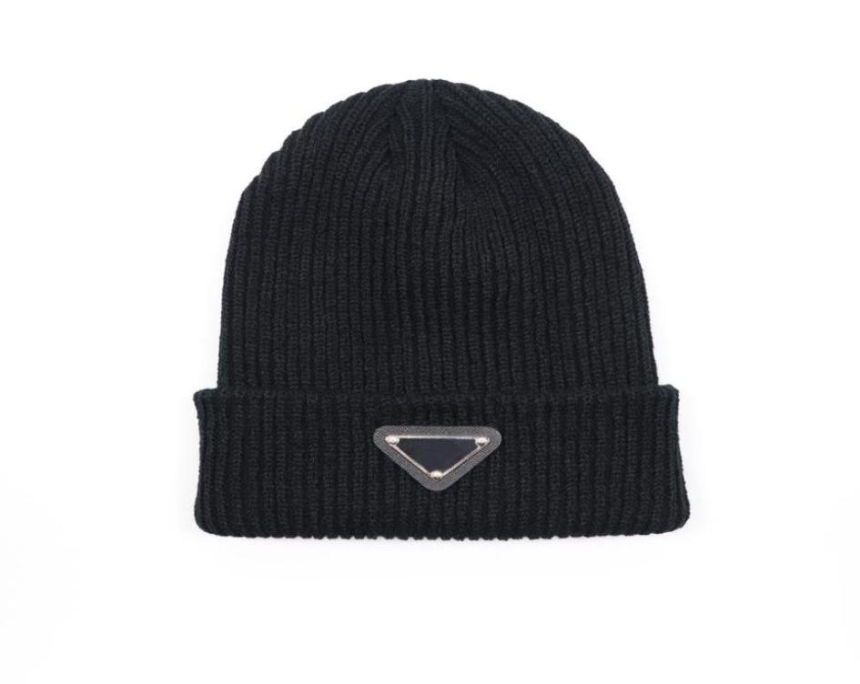 

Unisex Spring Winter Hats Men women Knitted Beanie Wool Hat Man Knit Bonnet top quality Beanies hiphop Gorro Thicken Warm Cap7773089, Dark grey