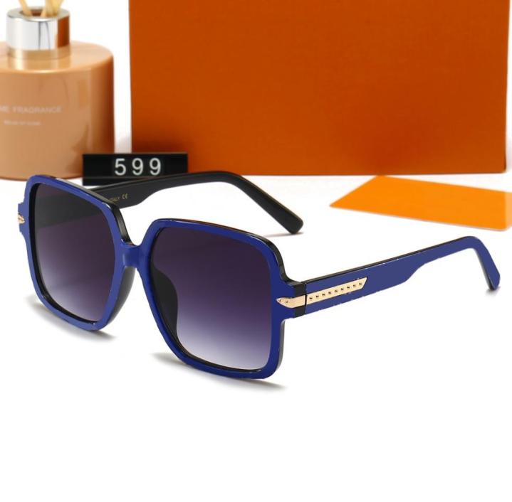 

classic versatile sunglasses metal square sunglasses antiUV large desingers glasses casual frameless luxurys trendy for men women1487319