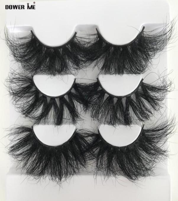

30mm Fluffy 25 Mm Mink Eyelashes Lashes Dramatic Messy Long False Makeup Whole 25mm 3d Fake4836533