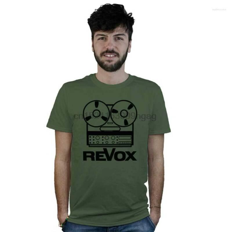 

Men' T Shirts T-Shirt Revox Maglietta Dj Disegno Del Mitico Registratore A Bobine Vintage V, Women-white