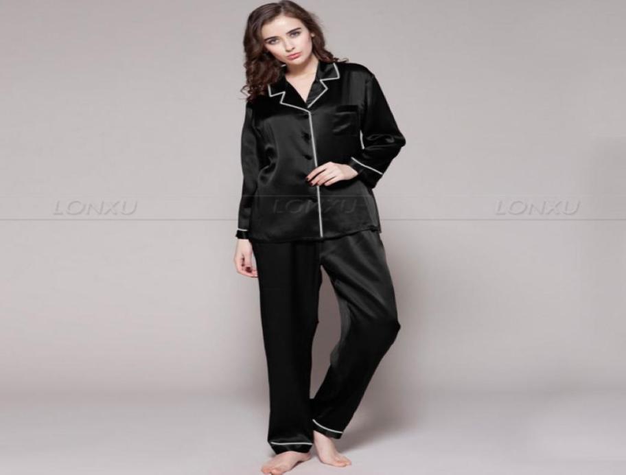 

Womens Fashion Silk Sleepwear Pajamas Set Pajama Pyjamas Set Sleepwear Loungewear XS S M  XL2418778, Gray