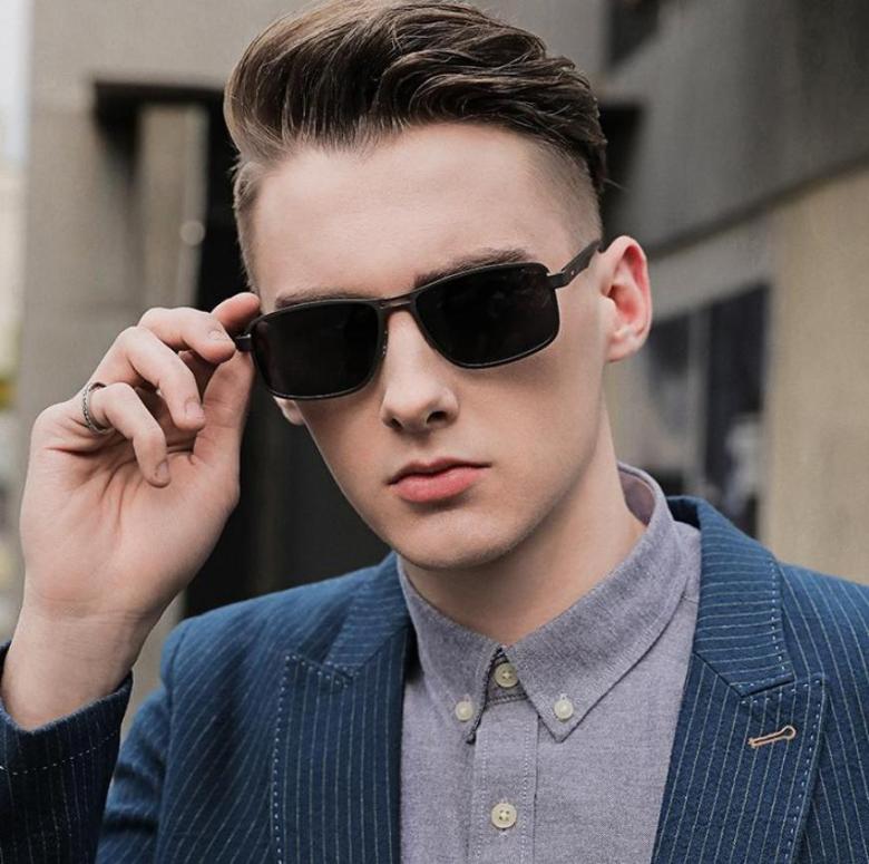 

2021Atticus Store New vintage square frame men039s sunglasses 5925 brightening night vision goggles classic polarized sunglasse8507888