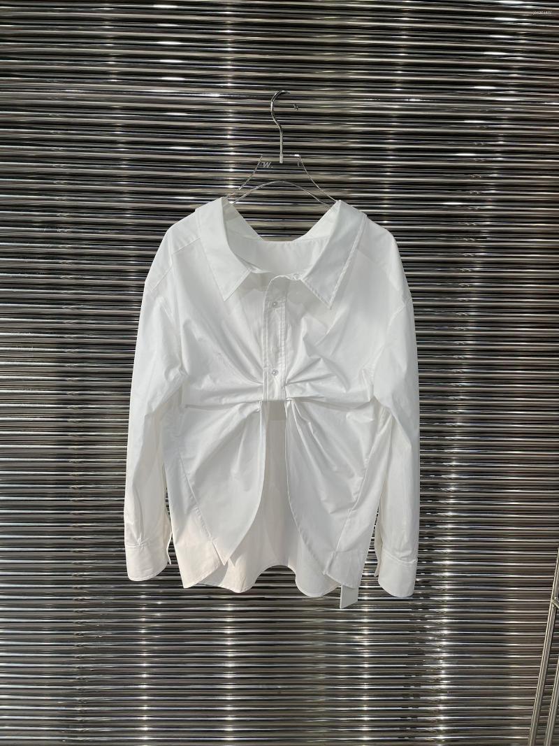 

Women' Blouses 2023 Womens Fashion Long Sleeve Sexy Casual Irregular Shirt 0214