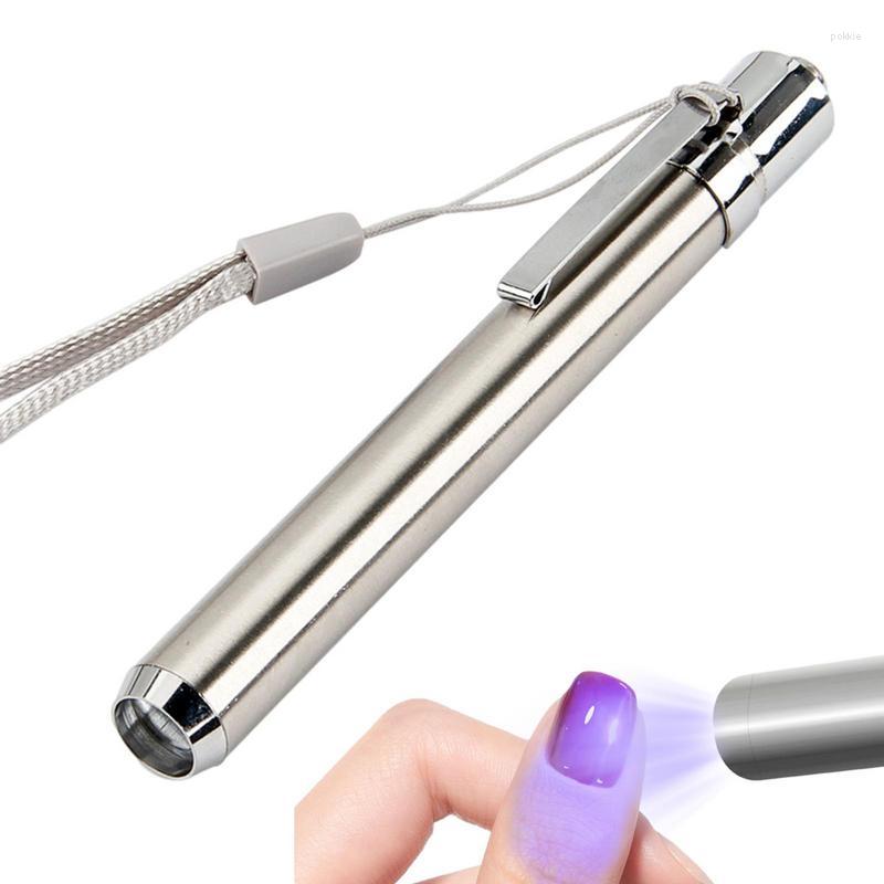 

Nail Dryers Mini UV Light For Nails Battery Powered Small Lights Portable Easy Using Art Design Accessories, 01