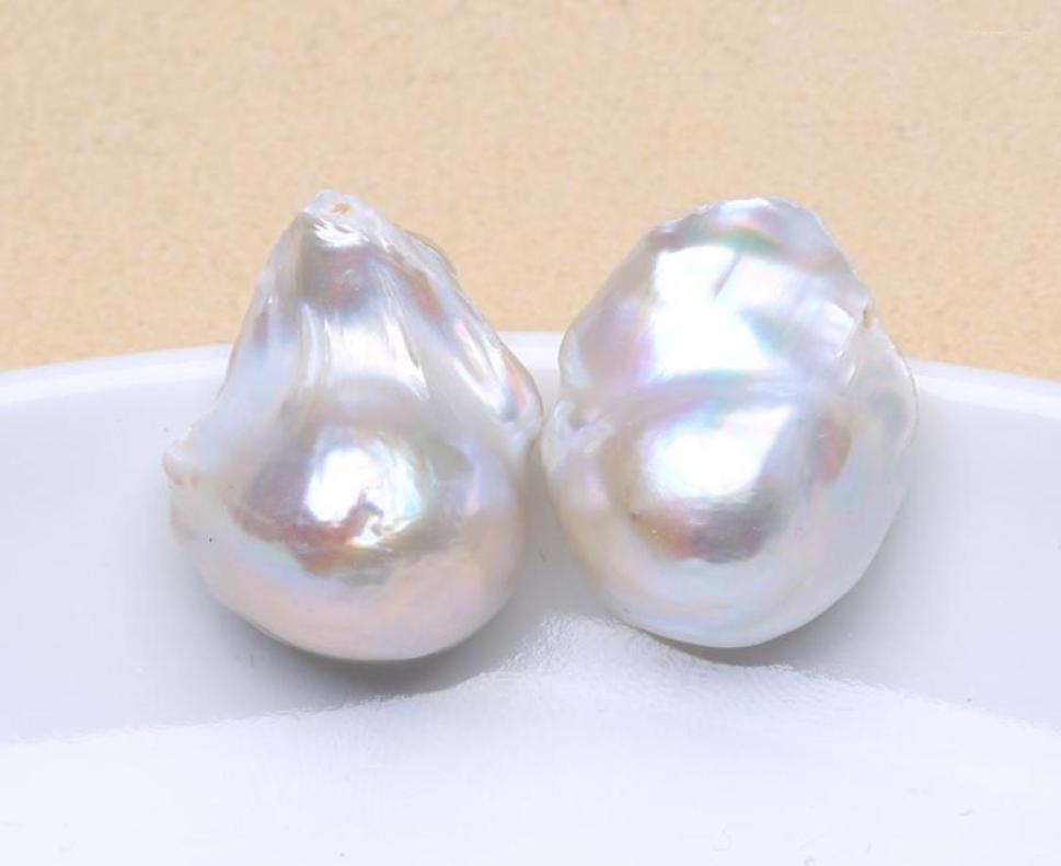 

Stud Earrings Natural Freshwater Pearl 925 Sterling Silver Large Baroque 1525mm INS Fine Jewelry Gifts For Women EA5146382
