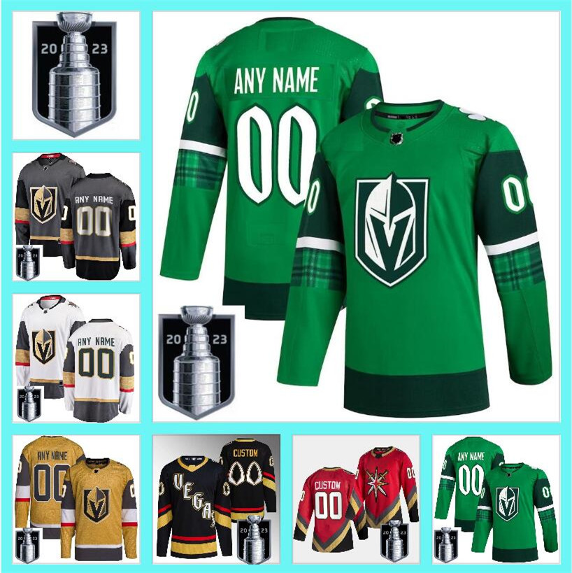 

2023 Stanley Cup Jerseys Custom Vegas Golden Knights Hockey NHLfa Jack Eichel Mark Stone William Karlsson Alex Pietrangelo Jonathan Marchessault Shea Theodore, Color