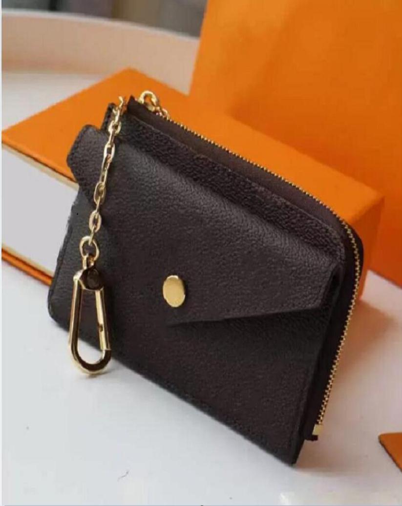 

Designer Wallet Fashion Womens Mini Zippy Organizer Bag Credit Card Holder Coin Purse Key Pouch Purses Keychain Bags Clutch Wallet1183893, Red