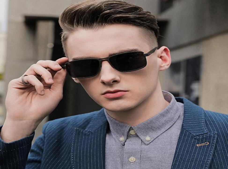 

2021Atticus Store New vintage square frame men039s sunglasses 5925 brightening night vision goggles classic polarized sunglasse8929808