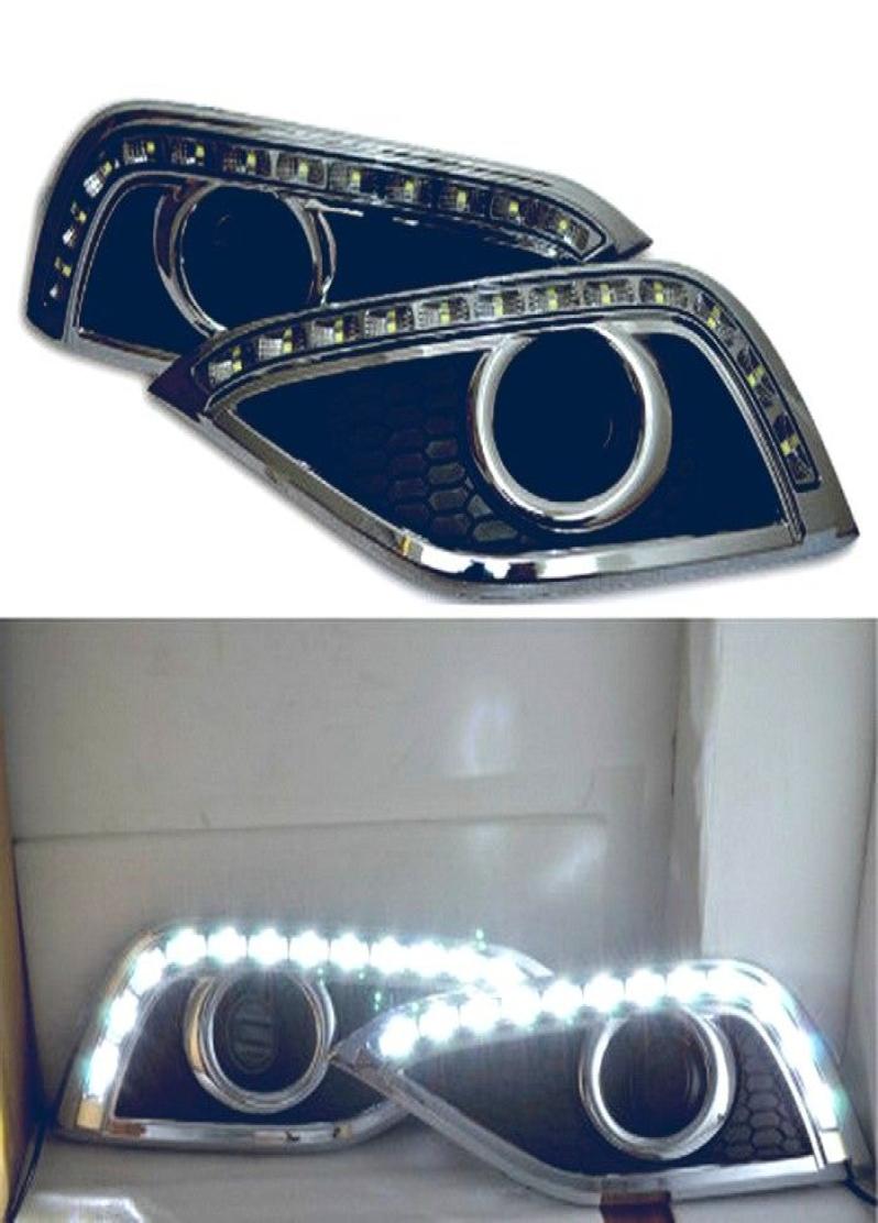 

Daytime running lights LED DRL with fog lamp cover LED fog lamp for Honda CRV 2012ON without fog lamp replacement 3235523