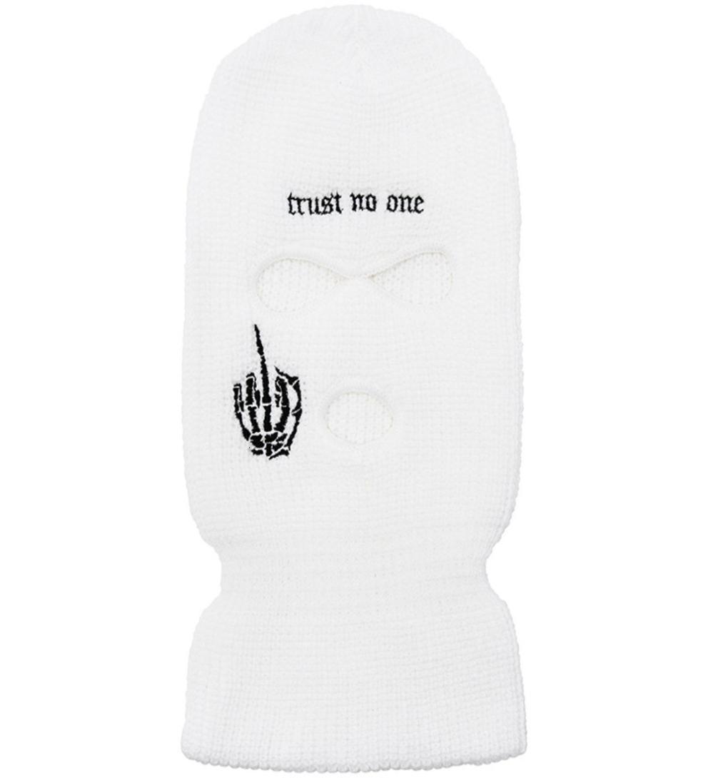 

Three Hole Knitted Hat Warm Ski Mask Balaclava FFFrain OHDH07677052, Black