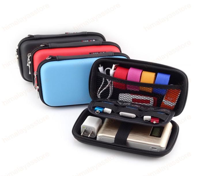 

Fashion Travel Digital Storage Bag USB Data Cable Sorting Charger Headphone Pouch Case Earphone Wire Bag Hard Flash Drive Carry6420817, Red