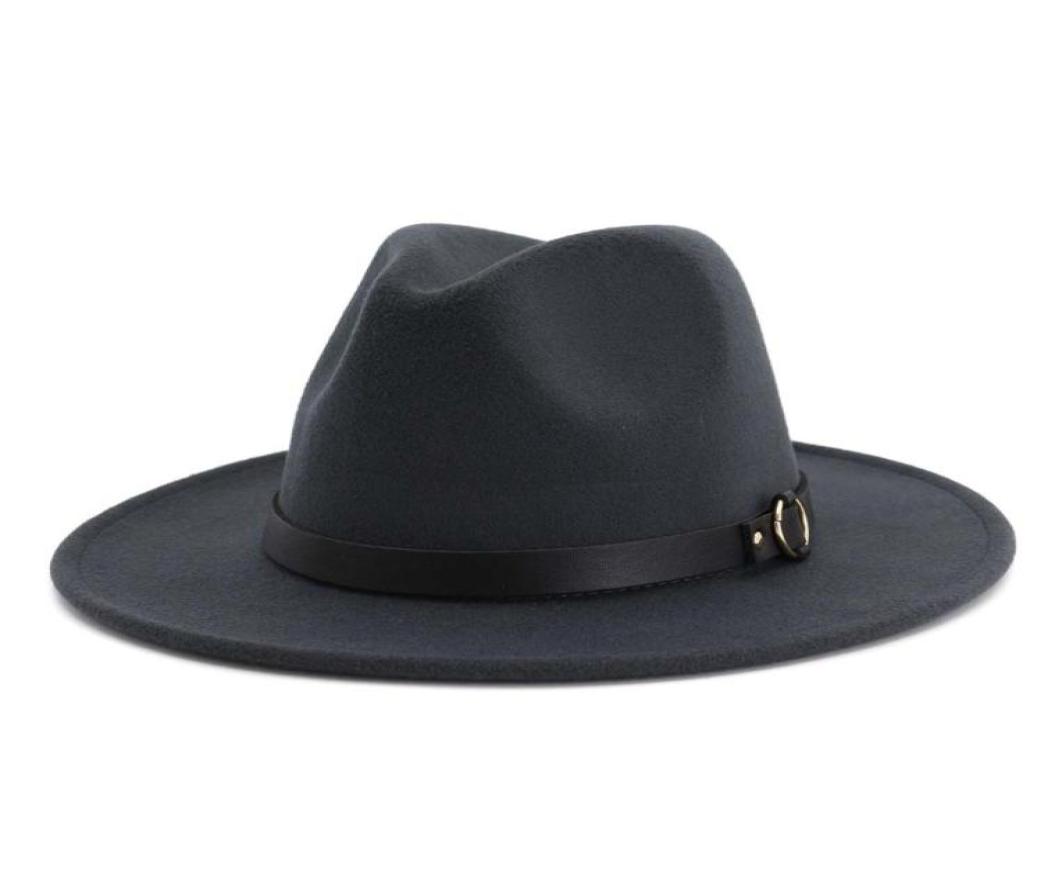 

Fashion New Men Womens Fascinator Felt Hat Wide Brim Jazz Fedora Hats with Leather Band Black Panama Trilby Hat Fedora Cap5295694, Red