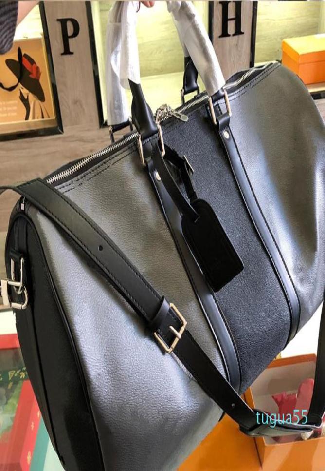 

Design Classic Luggage Duffel Bags Fashion Man Women Large Capacity Travel Bag Luxury Handbag9735558, Black