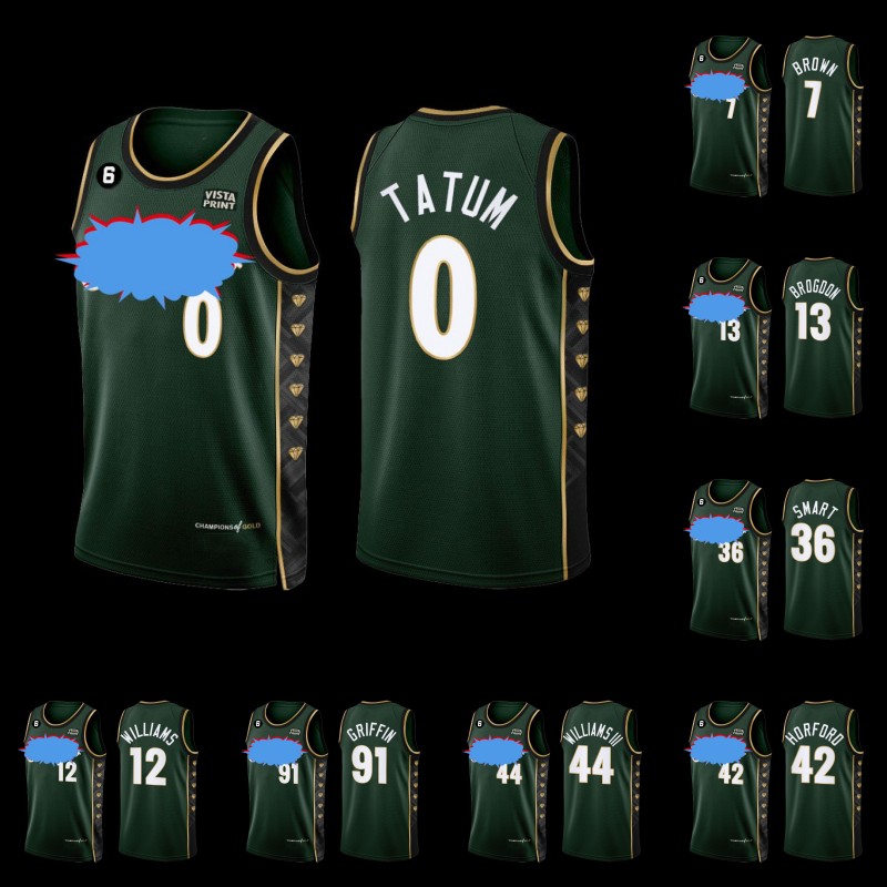 

Boston Jayson 0 Tatum City Edition Basketball Jersey Jaylen 7 Brown Al 42 Horford Malcolm 13 Brogdon Marcus 36 Smart Derrick 9 White Robert 44 Williams III Jerseys, Custom