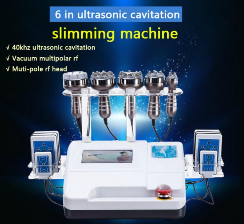 

2022 New 6 in1 40K Ultrasonic Cavitation RF Vacuum Suction Body Slimming Beauty Machine CEDHL7653778