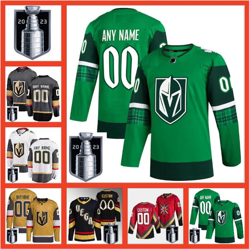 

2023 Stanley Cup Jerseys Custom Vegas Golden Knights Hockey NHLSq Jack Eichel Mark Stone William Karlsson Alex Pietrangelo Jonathan Marchessault Shea Theodore, Color