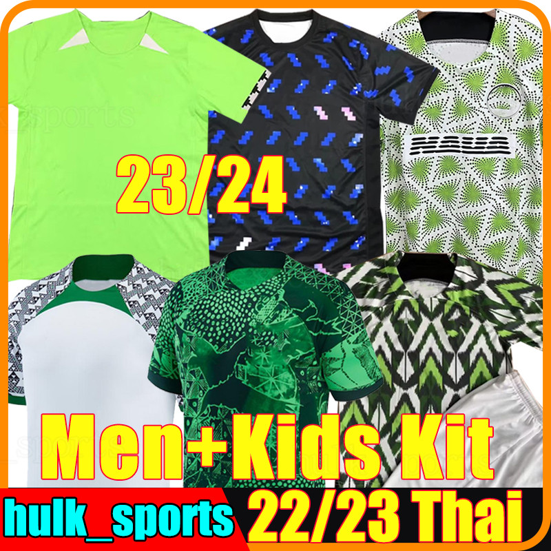 

22/23/24 Nigerian soccer jerseys fans player version OKOCHA KANU BABAYARO WEST IHEANACHO VINTAGE FINIDI AMOKACHI 94 96 98 1994 1996 1998 18 retro football Shirt, Niriliya 23-24 away