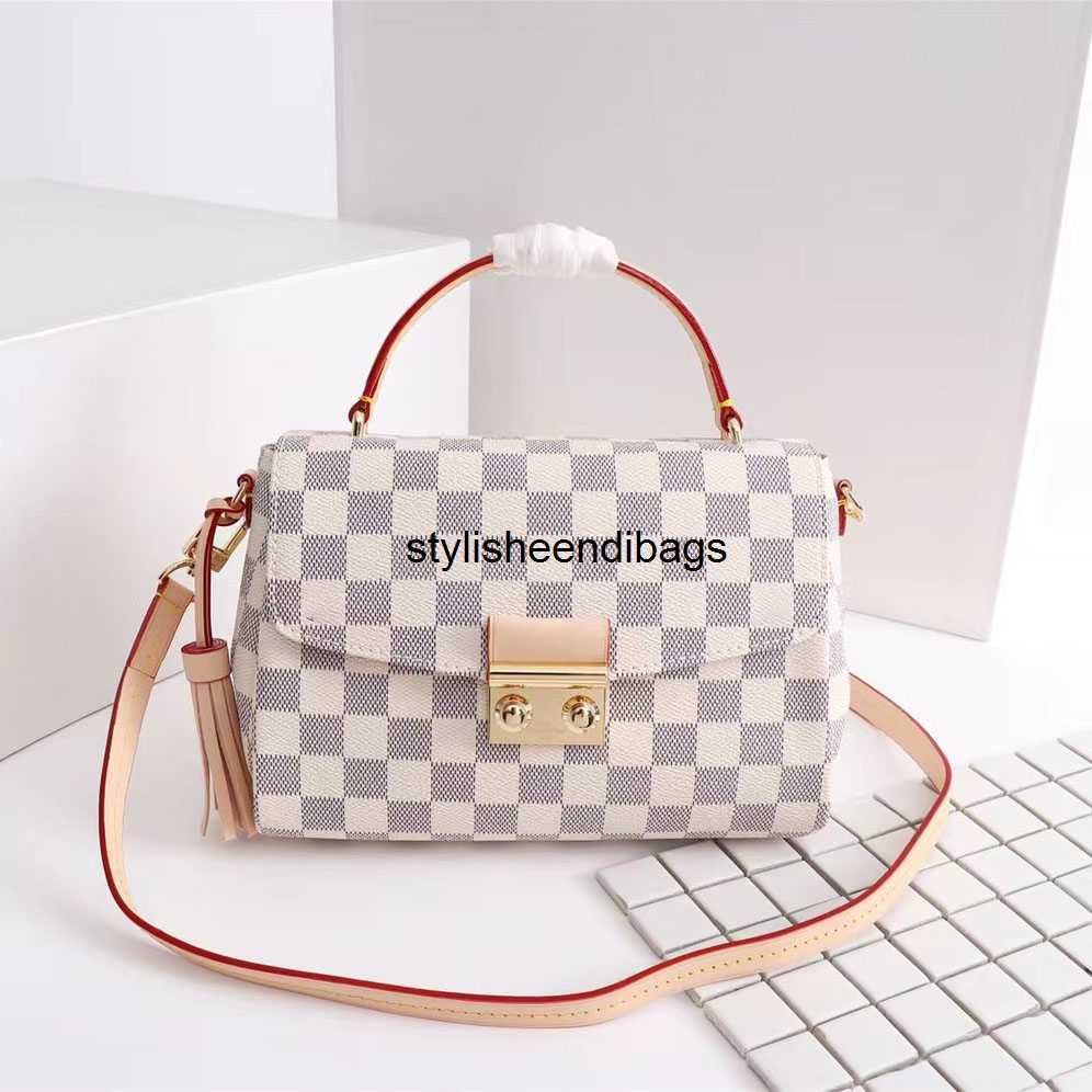 

Designer Bag 2024 Dauphine fashion bags shoulder women's handbag designer brand Messenger Bag Wallet Purse Crossbody women Wallets bag stylisheendibags, White
