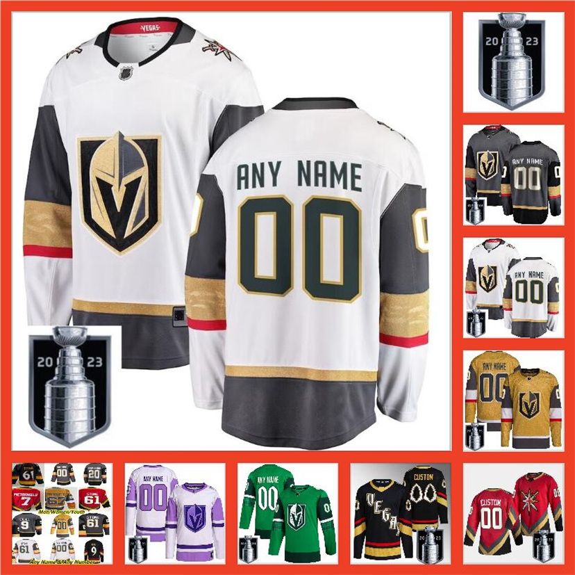 

2023 Stanley Cup Jerseys Custom Vegas Golden Knights Hockey NHLMe Jack Eichel Mark Stone William Karlsson Alex Pietrangelo Jonathan Marchessault Shea Theodore, Color
