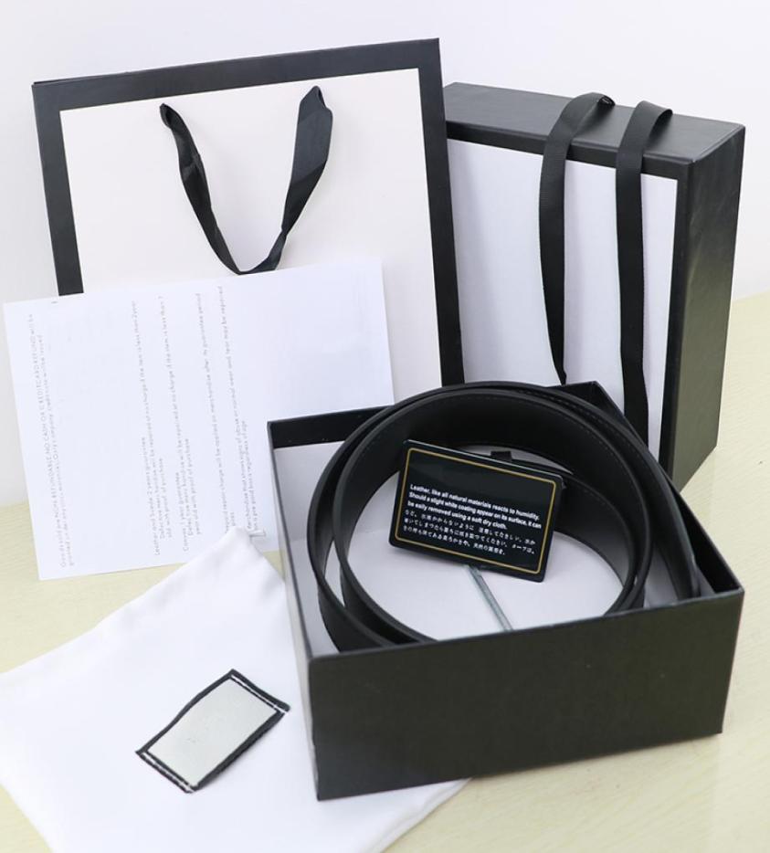 

Men Designers Belts Women Waistband Ceinture Brass Buckle Genuine Leather Classical Designer Belt Highly Quality Cowhide Width 201727286, Black