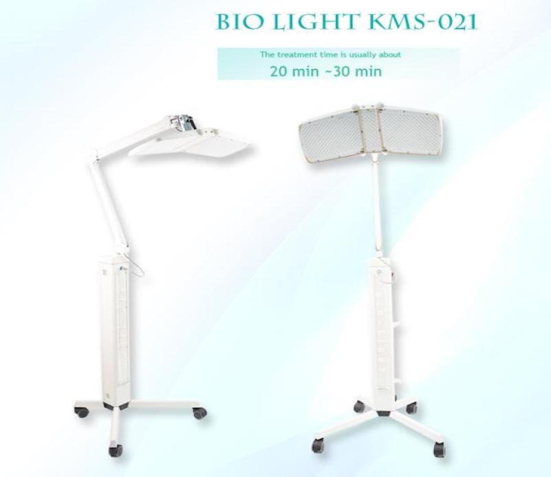 

New 7 LED Skin Rejuvenation 120mw High power Floor Standing Professional led pdt biolight therapy machine Red light Blue light In7423743