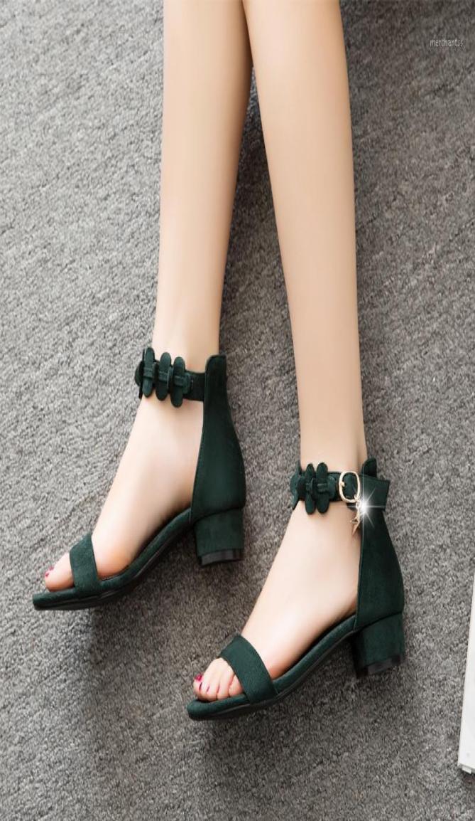 

Amazing2020 Highheeled Sandals Fashion Children in 2020 Korean Style Little Black Girl Princess Shoes for Middle and Large14143150