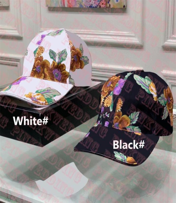 

Vacation Sun Protection Baseball Cap Summer Flower Visor Cap Letter Printed Golf Caps Fashion Women Men Casquette7349772, Black